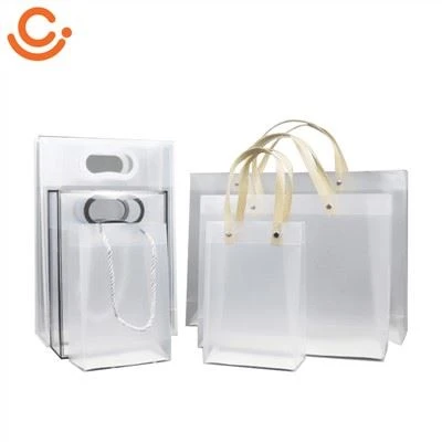 Bolsa de regalo transparente.